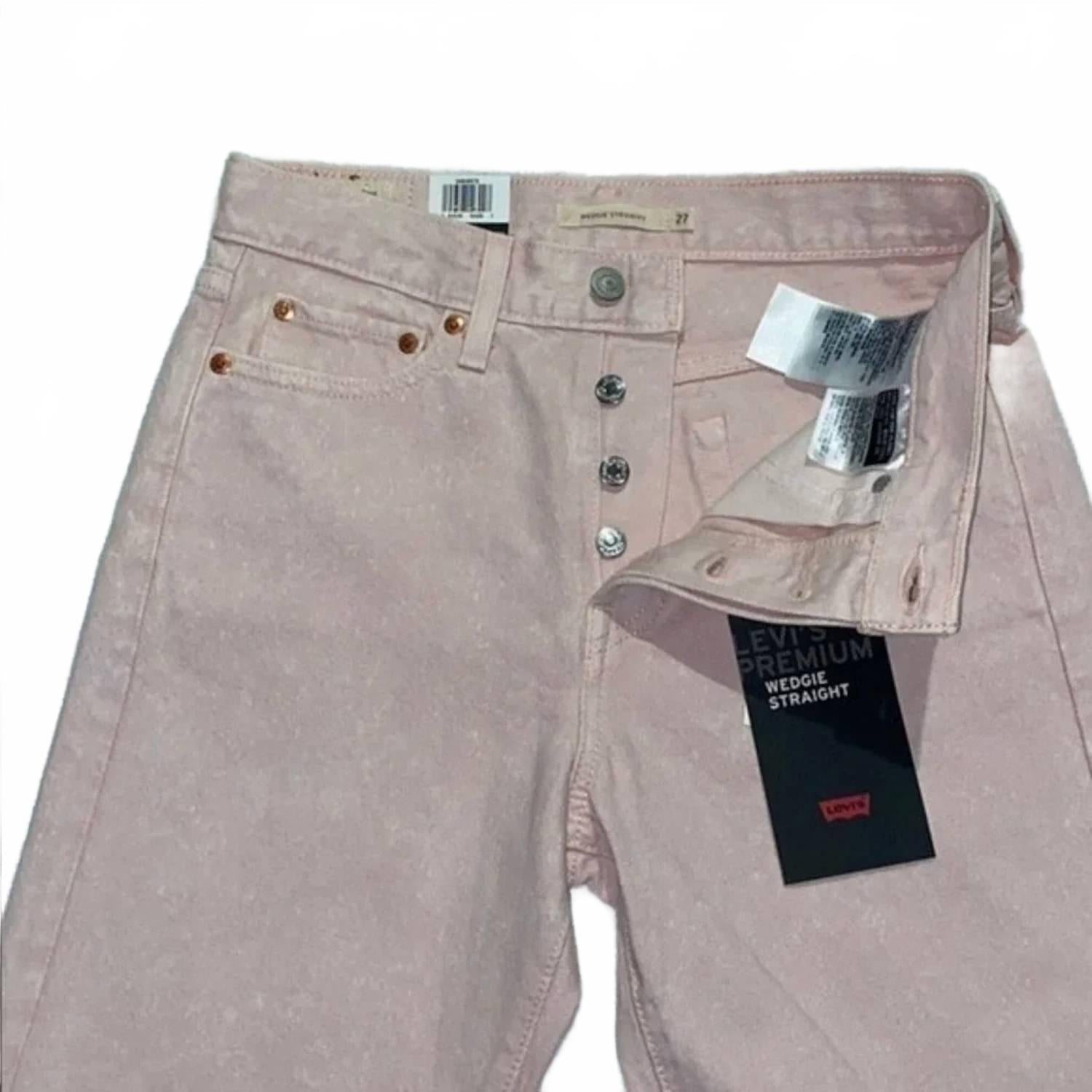 Jean color rosado