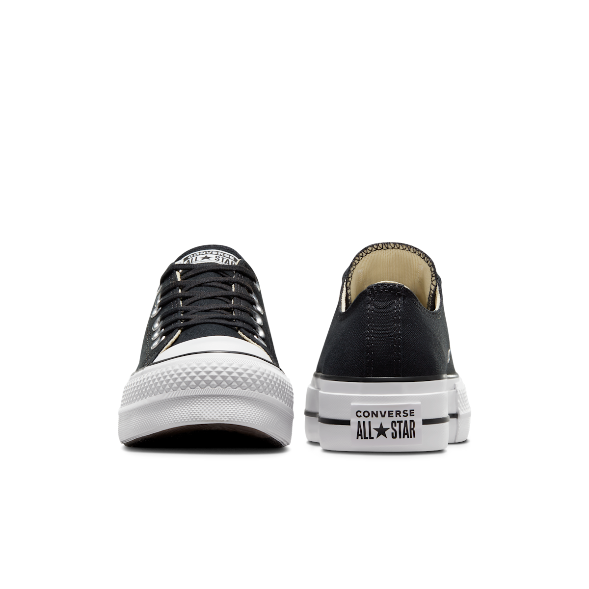 Zapatos de hombre de lona con plataforma