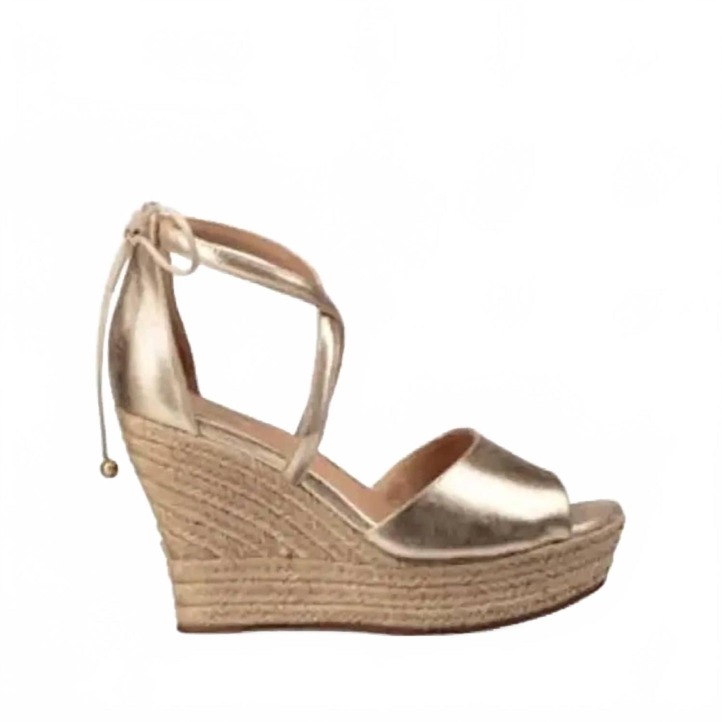 Sandalias de mujer color dorado