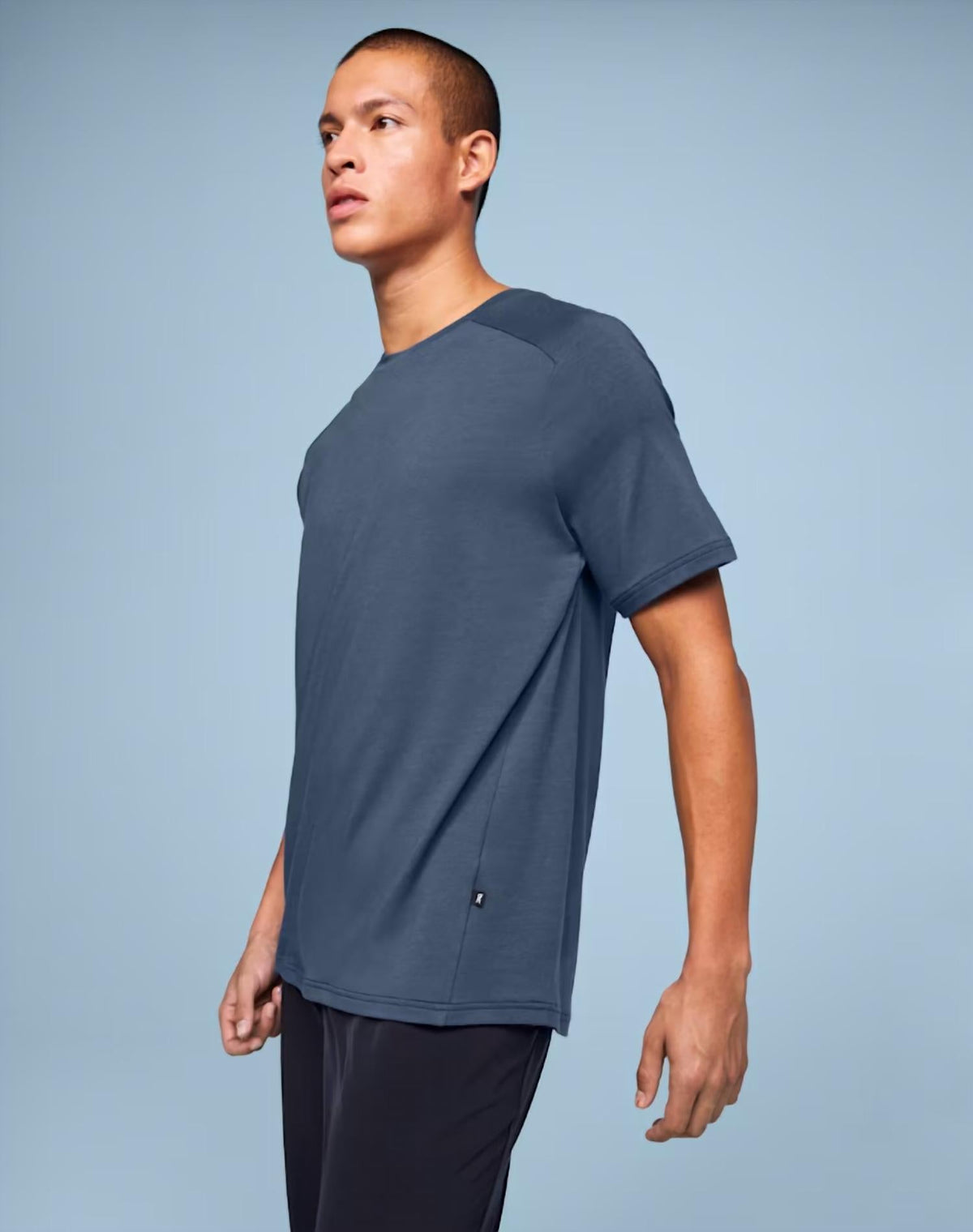 Camiseta de hombre de mezclilla