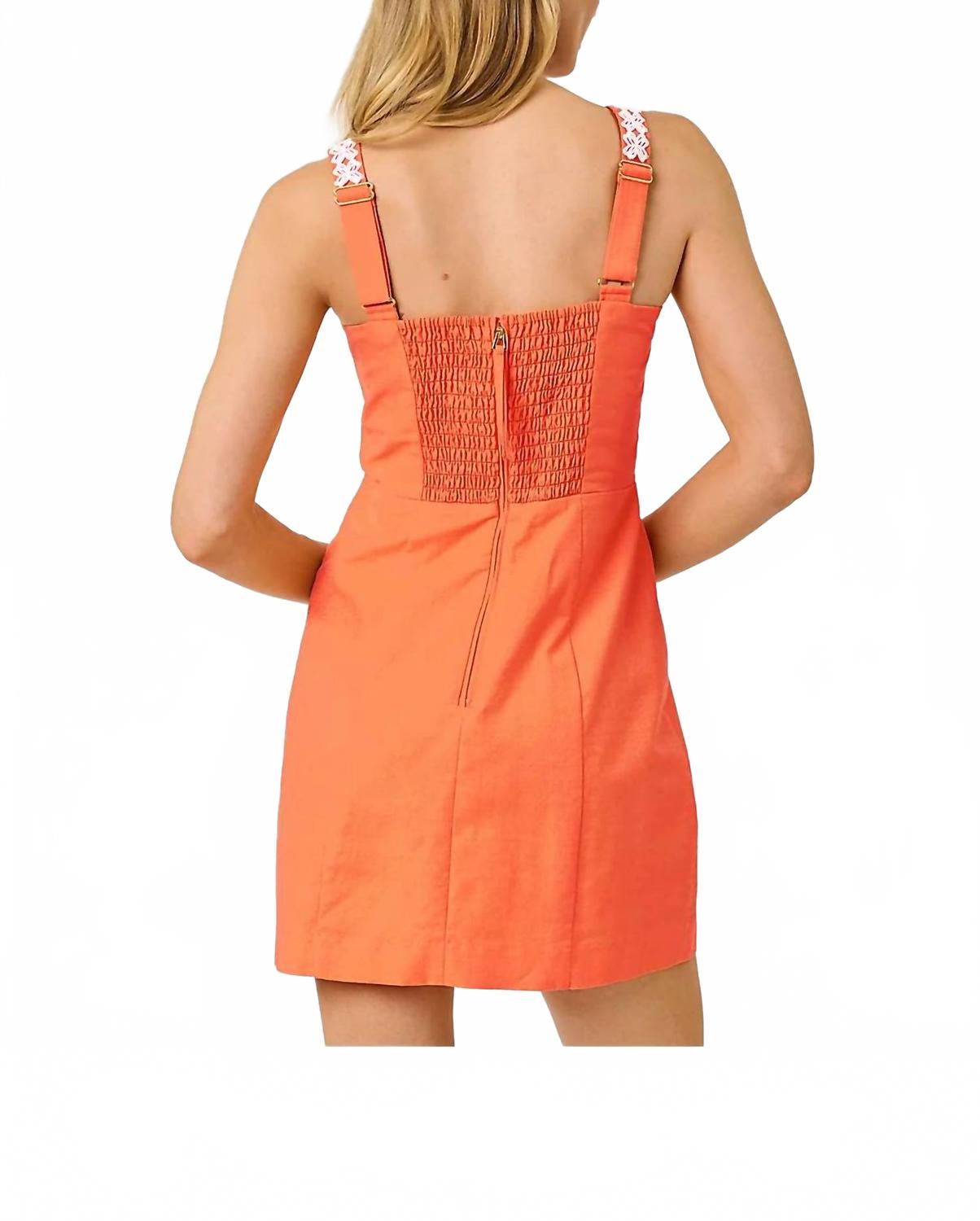 Enterizo corto color naranja