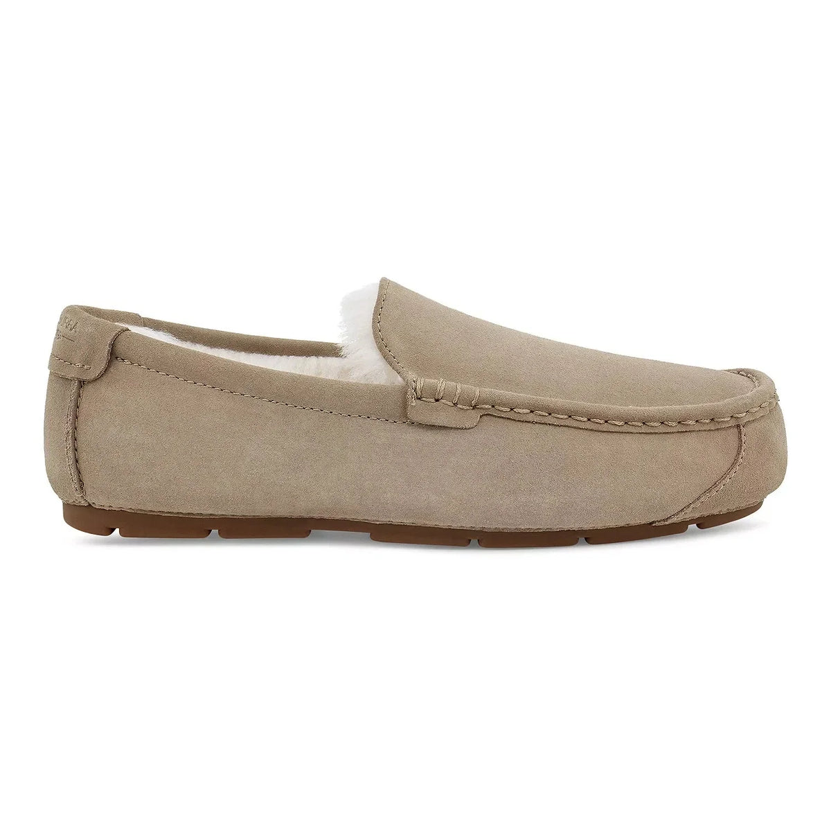 Pantuflas de hombre de gamuza sin cordones
