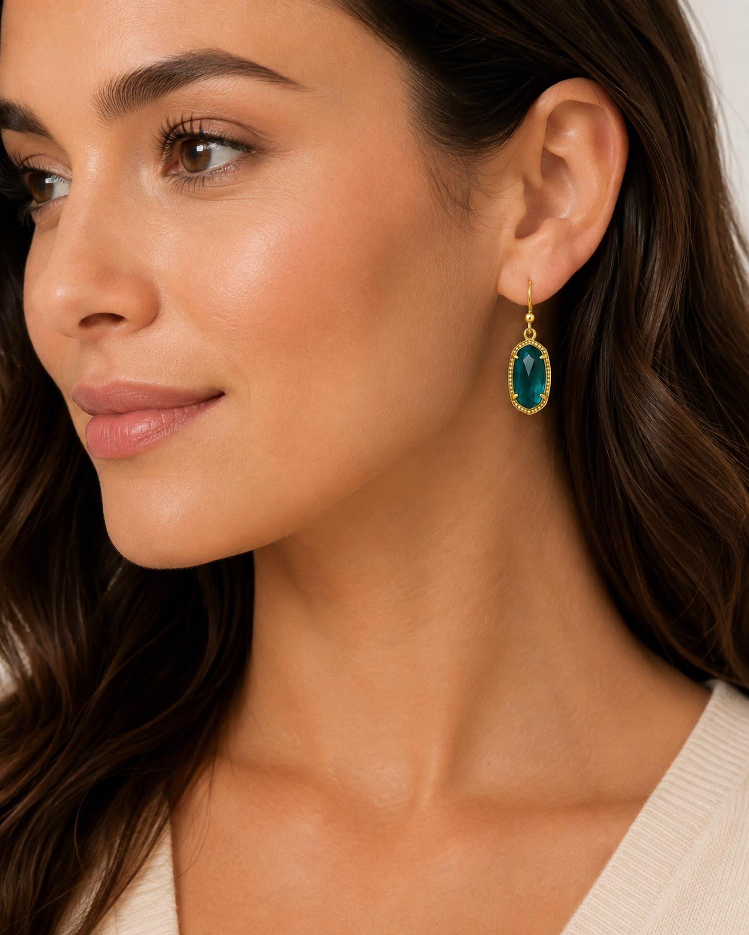 Aretes color azul