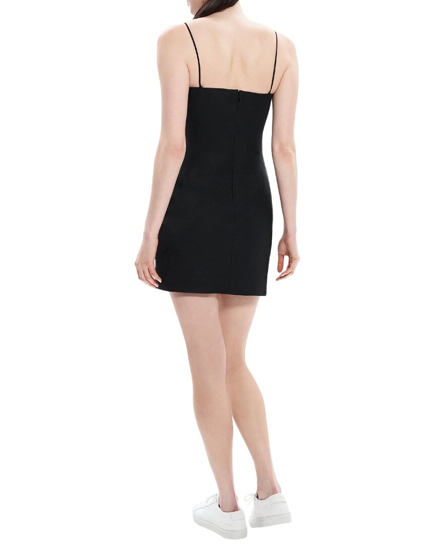 Vestido de lino corto