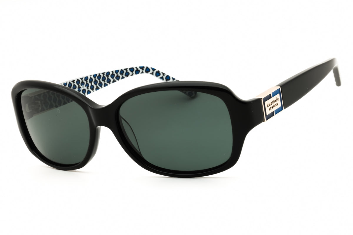 Gafas con lentes polarizados color negro y azul y gris
