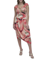 DKNY Asimétrico Estampado
