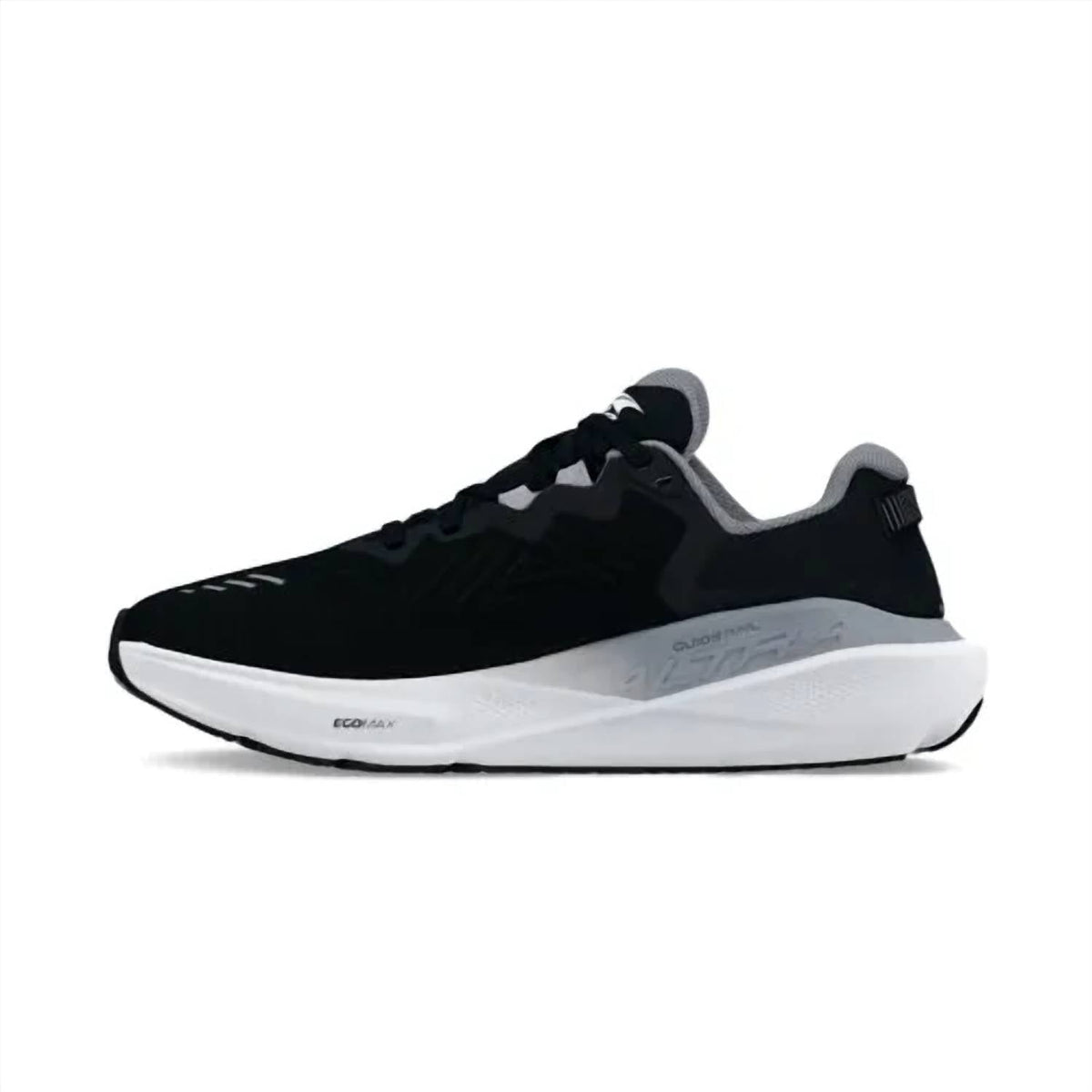 Tenis para correr de mujer color negro y blanco