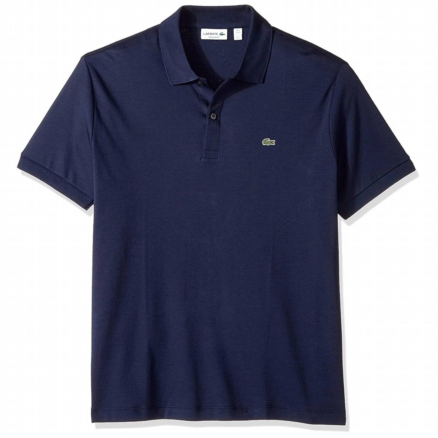 Polo de algodón color azul marino