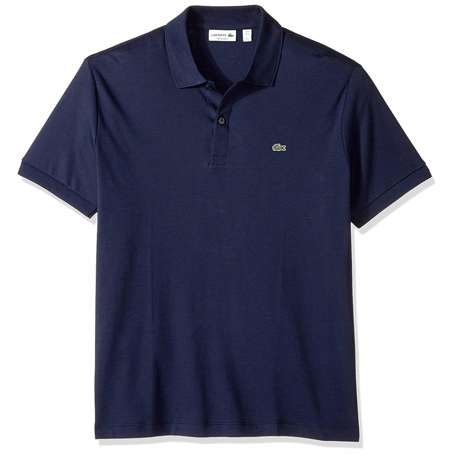 Polo de algodón color azul marino