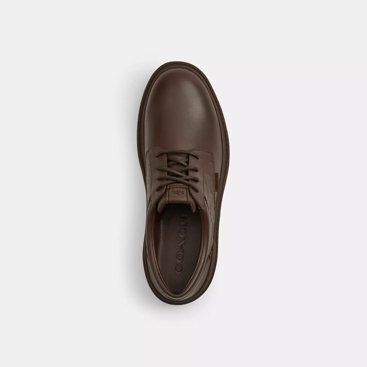 Zapatos de cordones de cuero