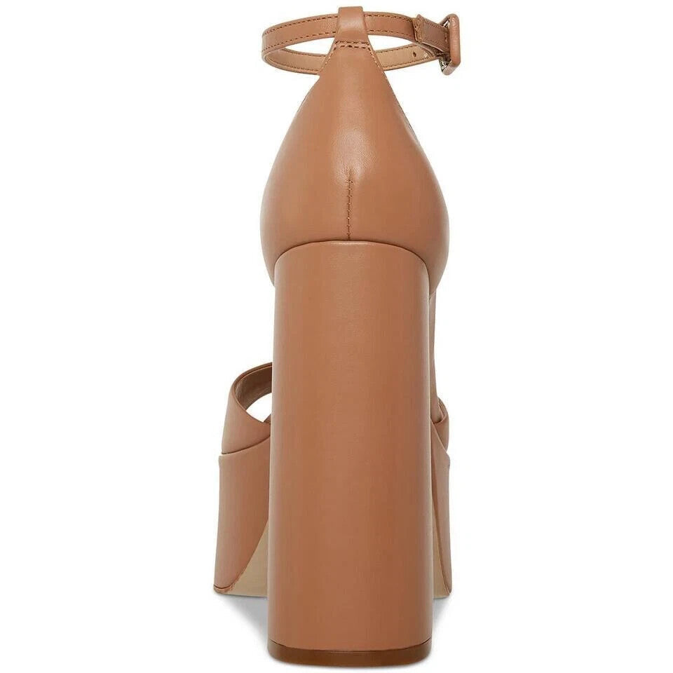 Sandalias de mujer con plataforma color café