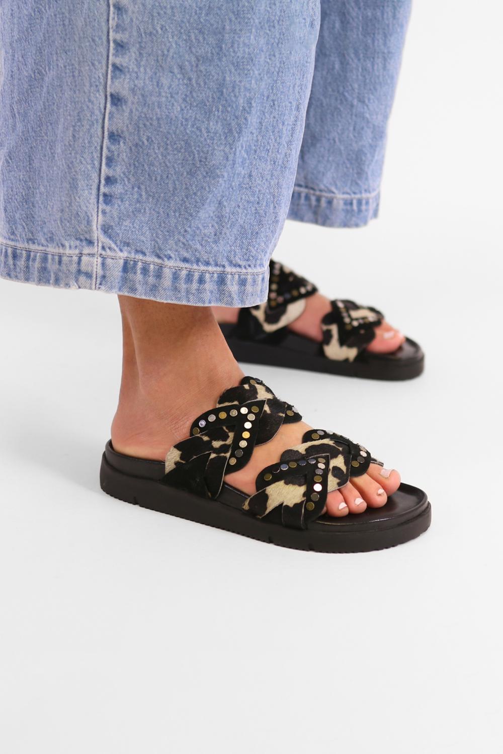 Sandalias de mujer color negro