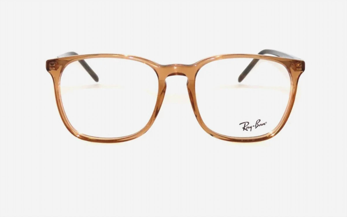 Montura para gafas unisex de montura cuadrada color café