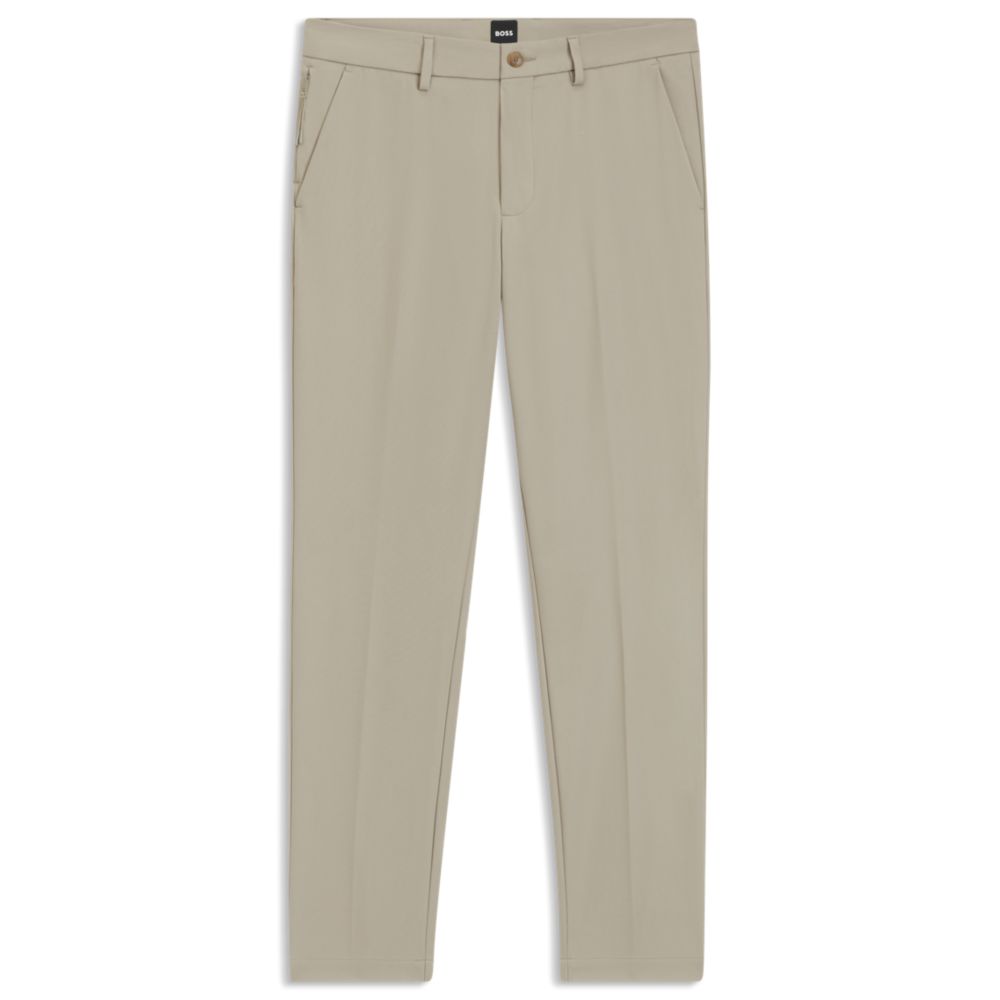 Pantalón de algodón de corte ajustado