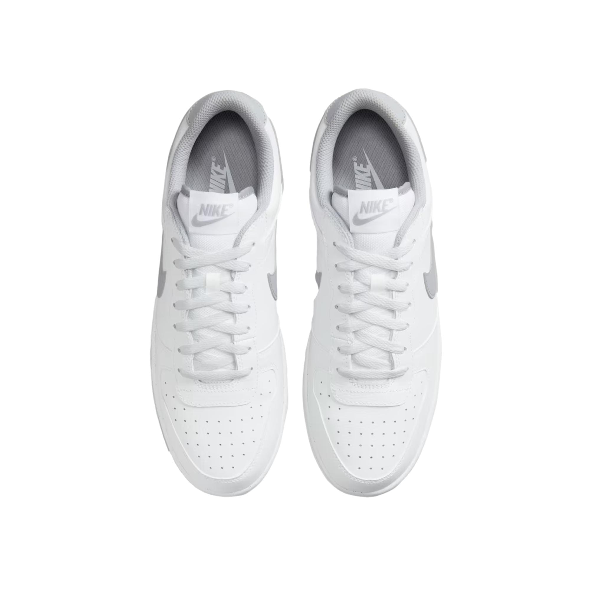 Calzado de hombre color blanco y gris