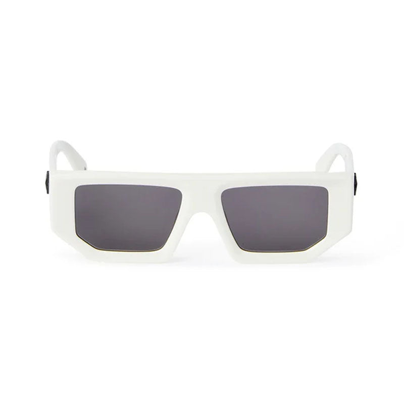 Gafas color gris oscuro y blanco
