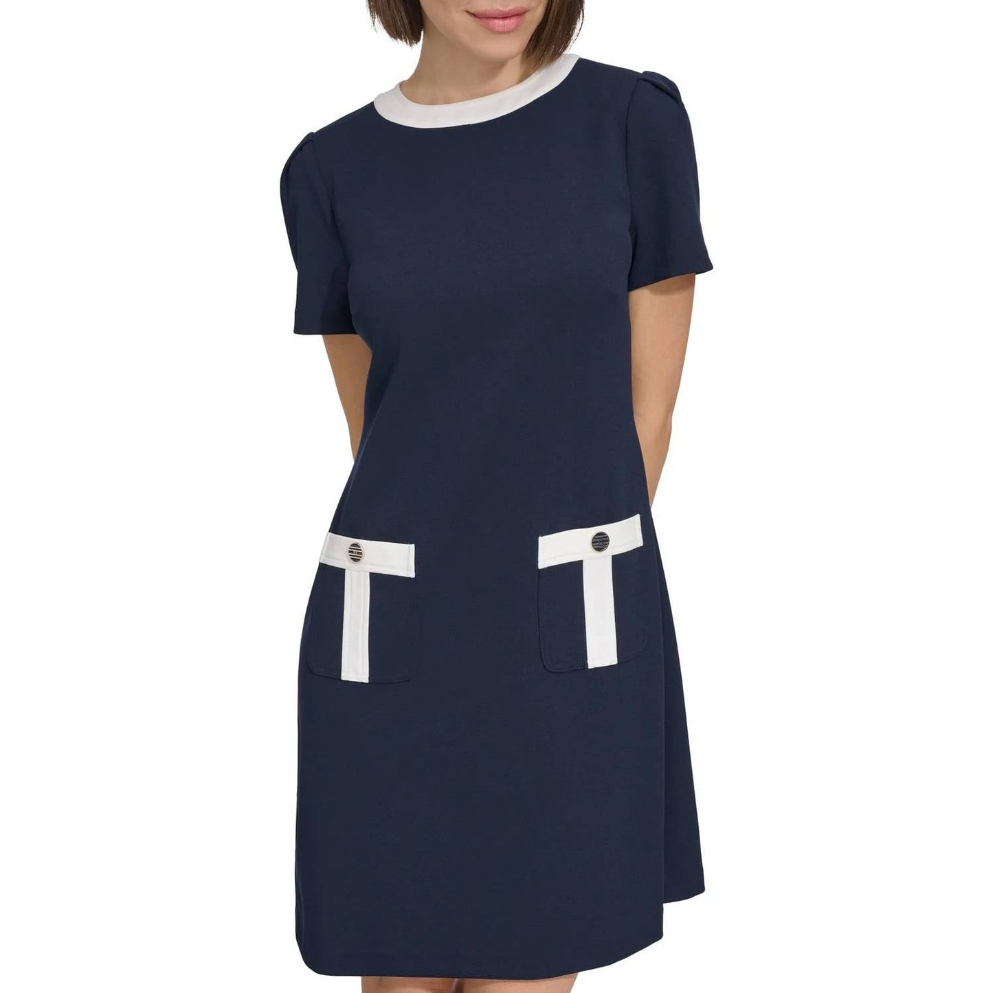 Vestido color marfil