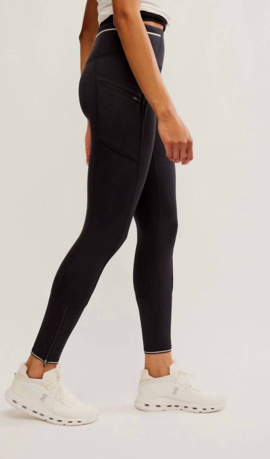 Leggings color negro