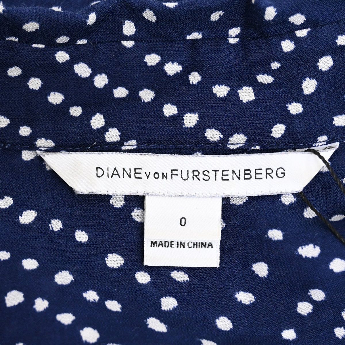 Camisa de seda con estampado color azul