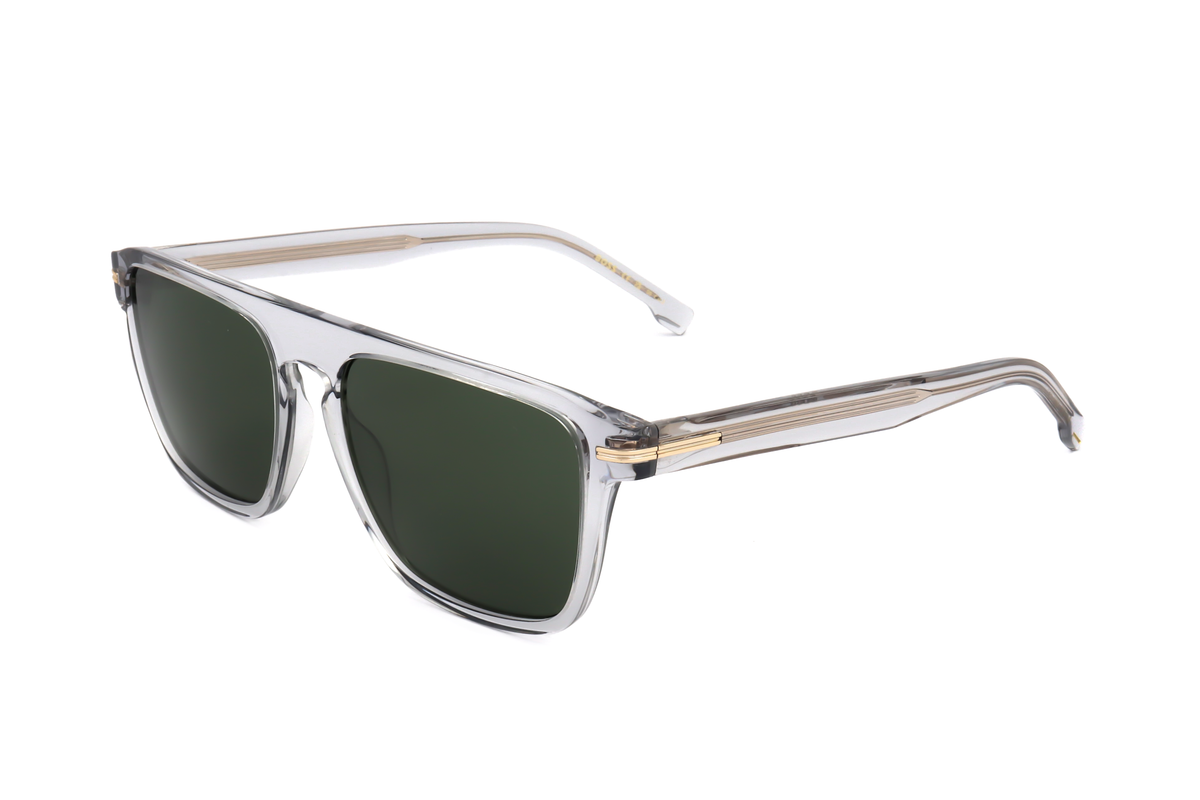 Gafas de sol de hombre 56 mm color gris