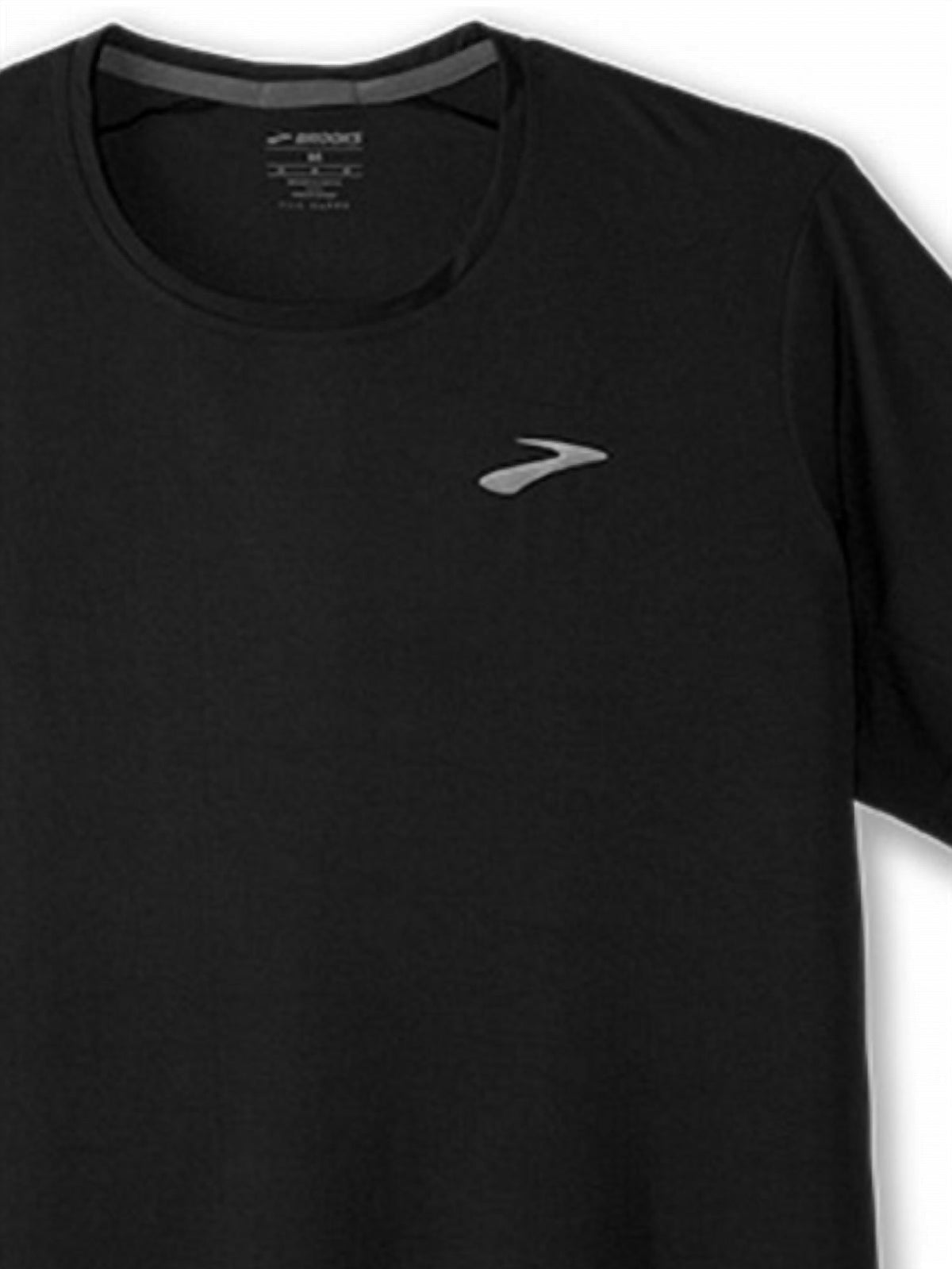 Camiseta de hombre de manga corta color negro