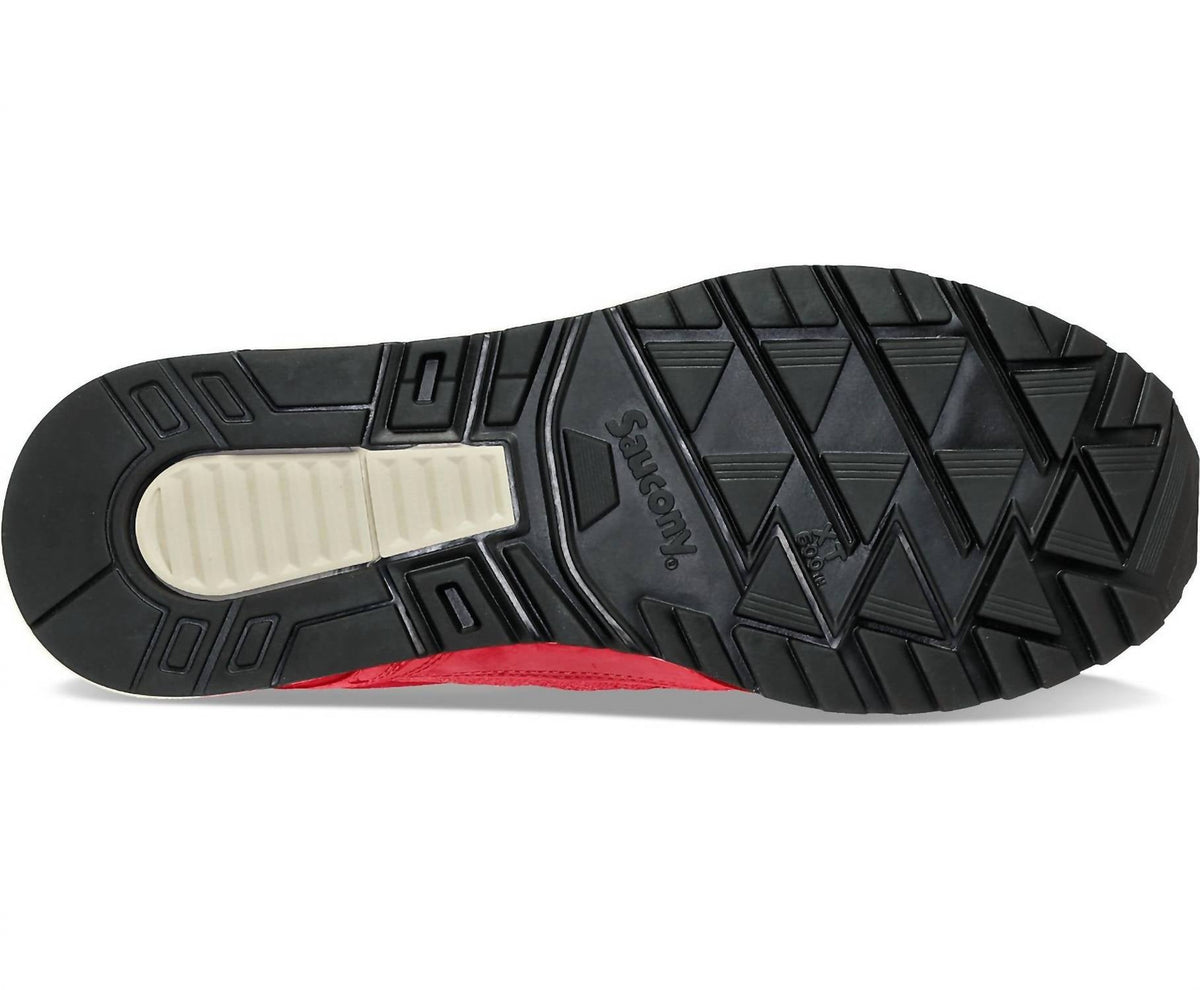 Zapatos de hombre color blanco y rojo