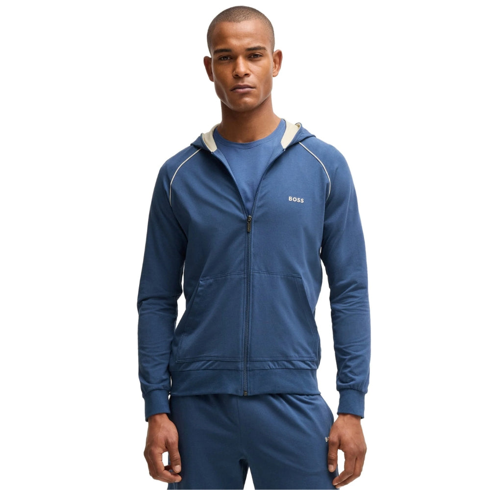 Chaqueta de hombre color azul