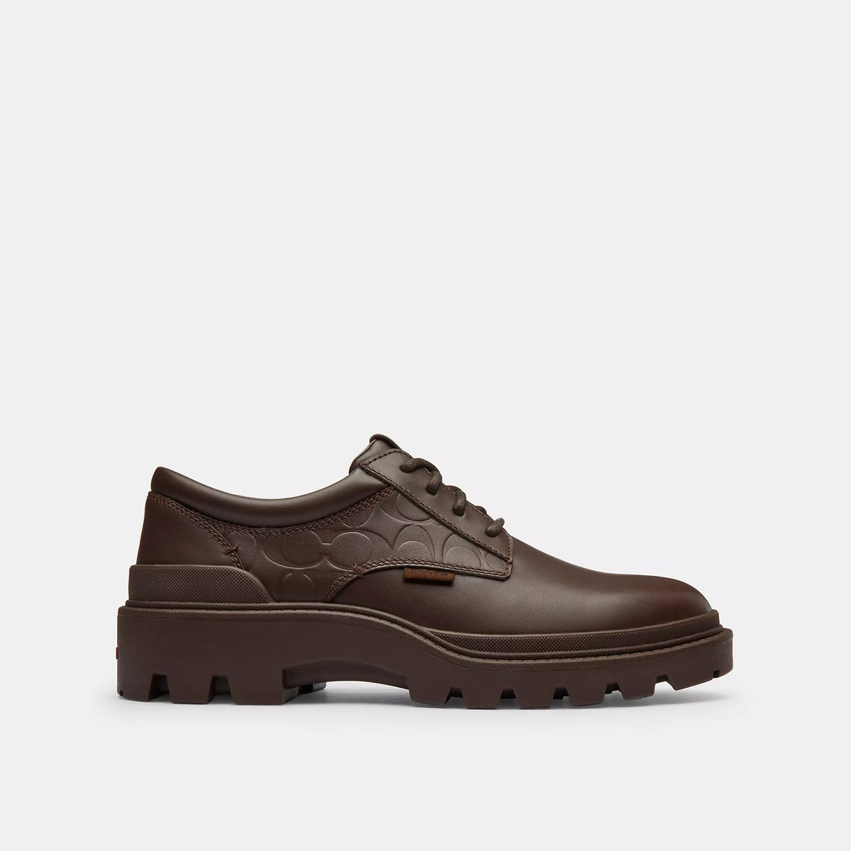 Zapatos de cordones de cuero