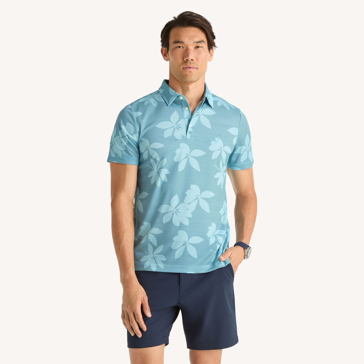 Polo de hombre con estampado