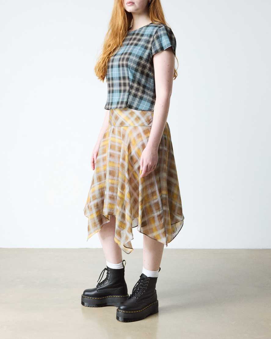 Botas de cuero con plataforma