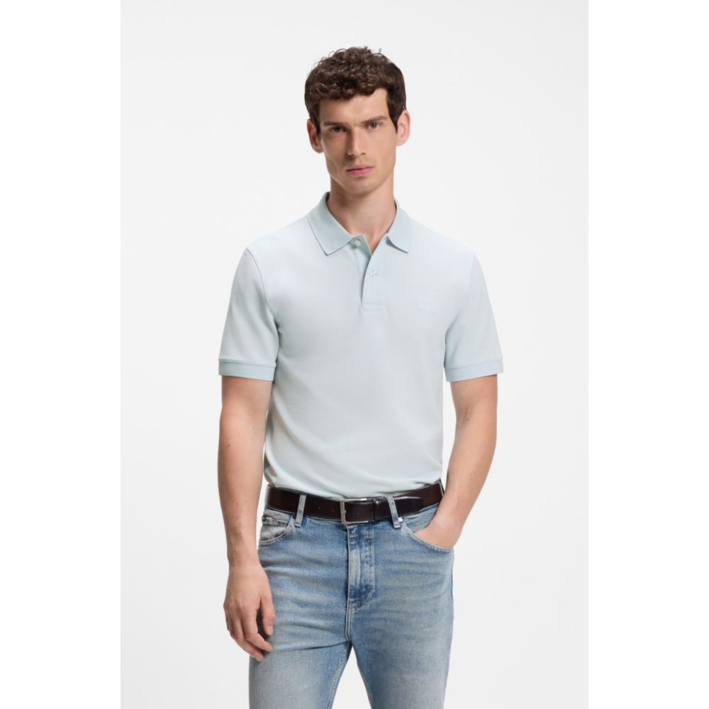Polo de algodón con bordado