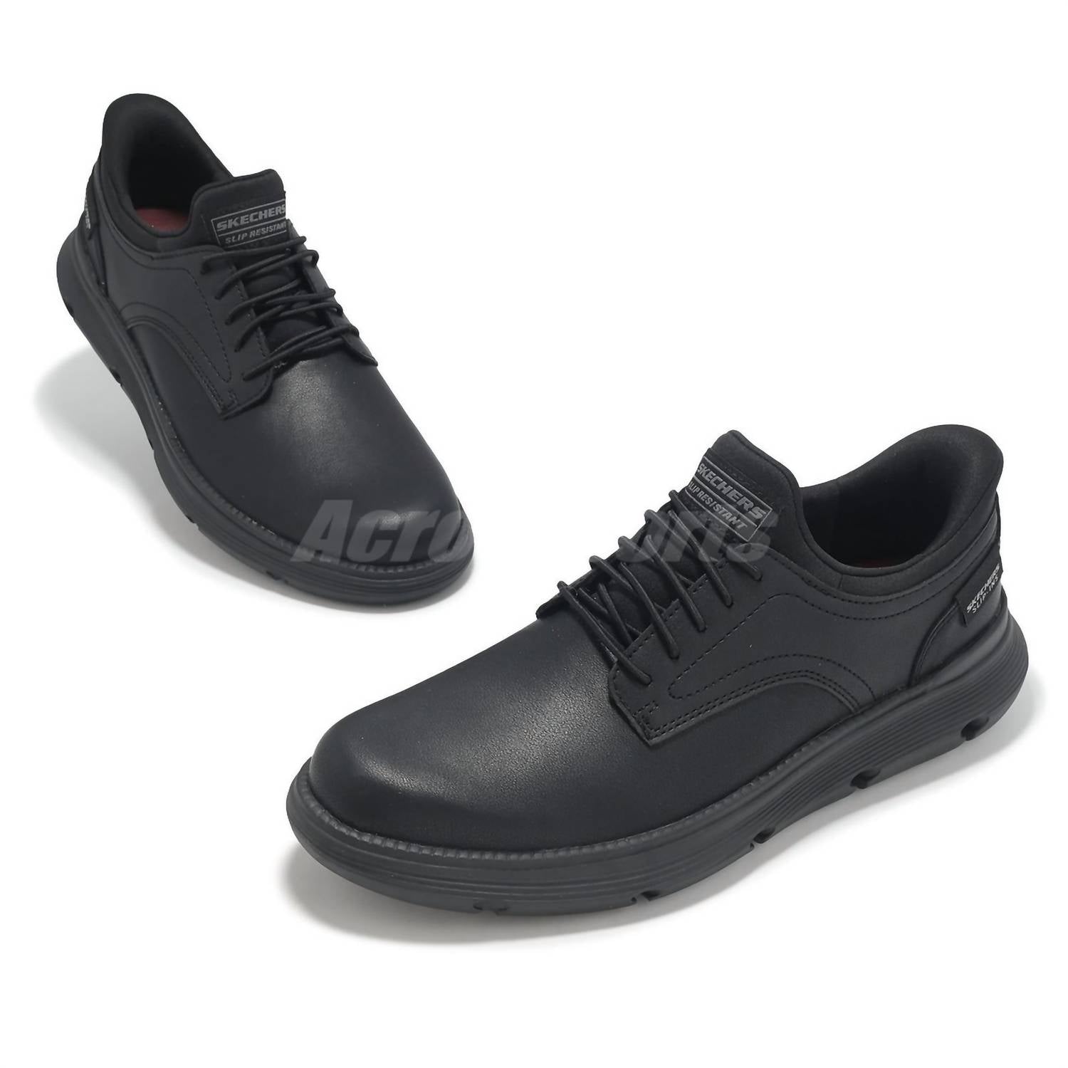 Zapatos de hombre sin cordones color negro
