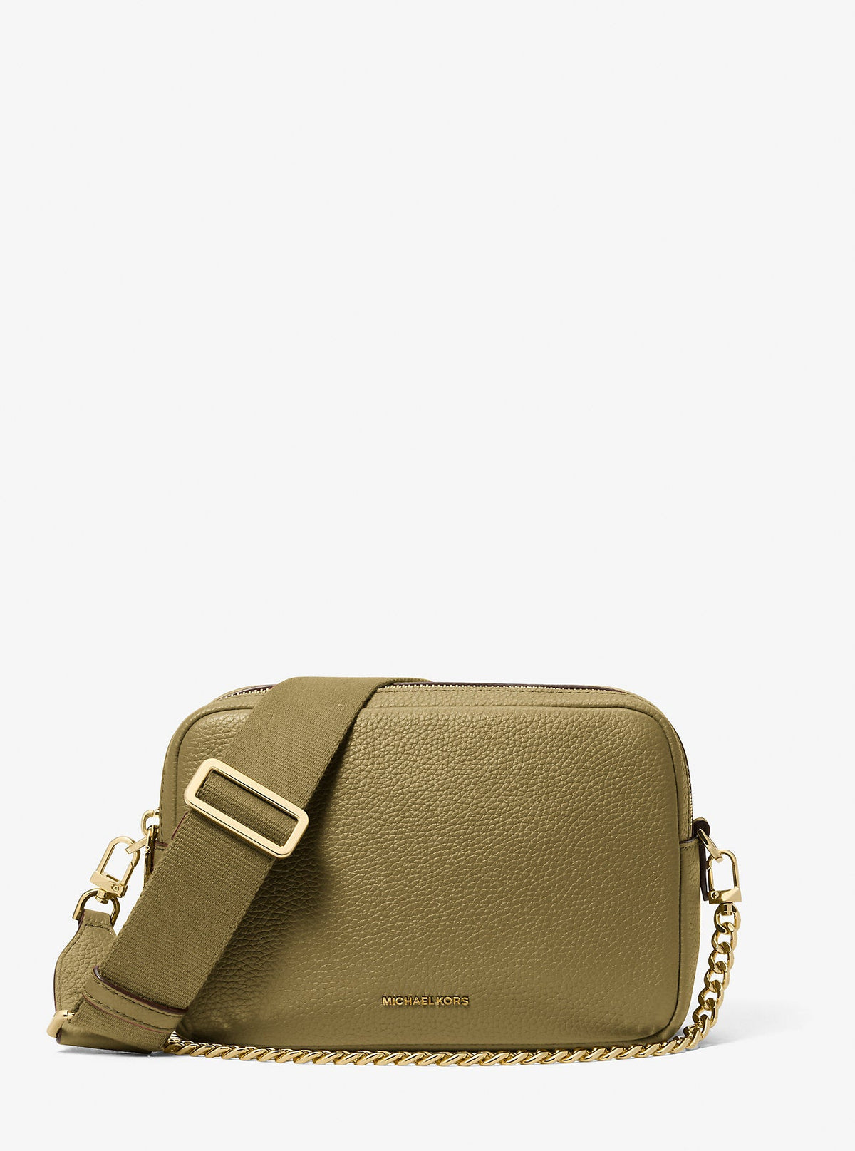 Bolso cruzado de cuero
