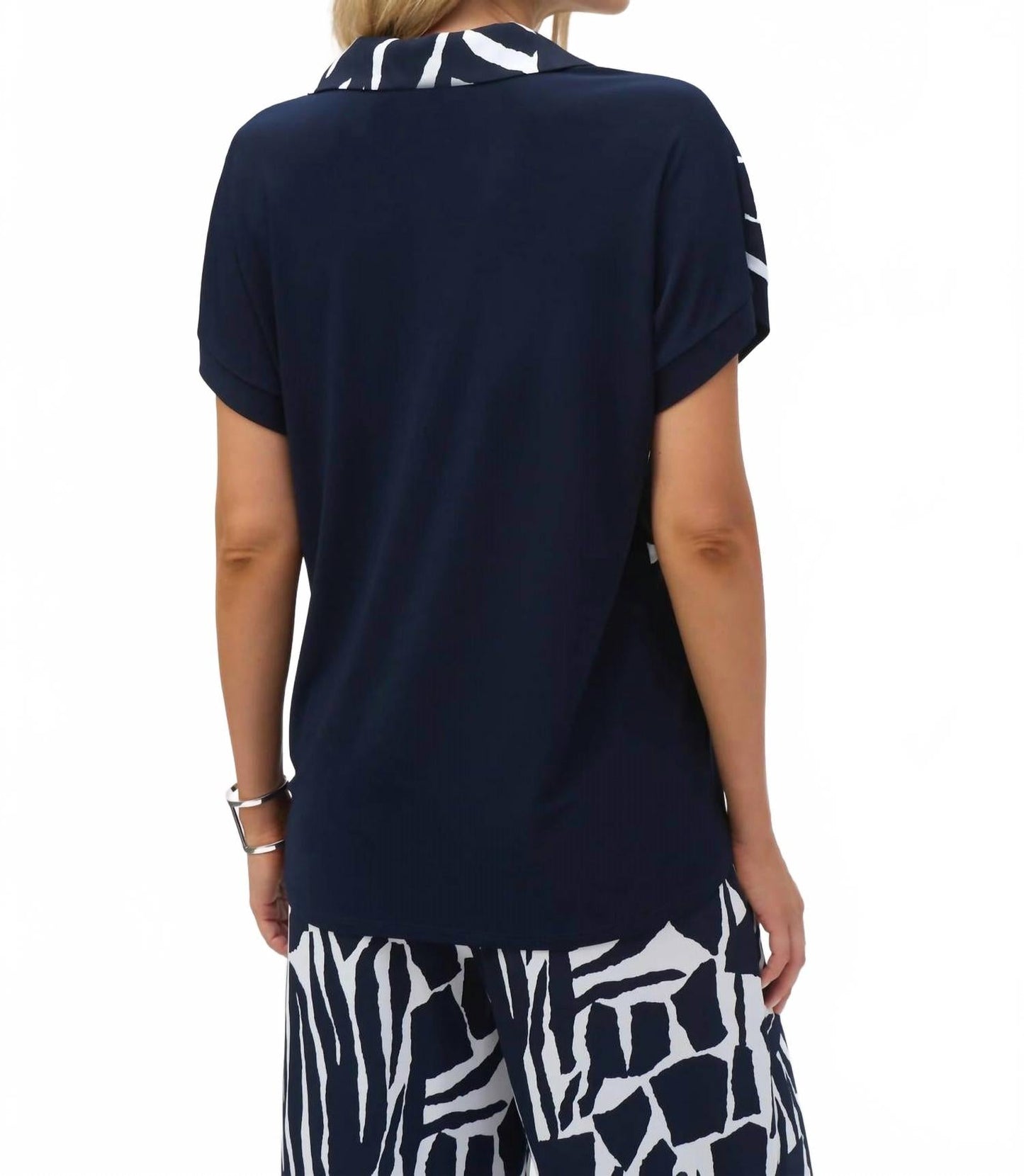Top color azul