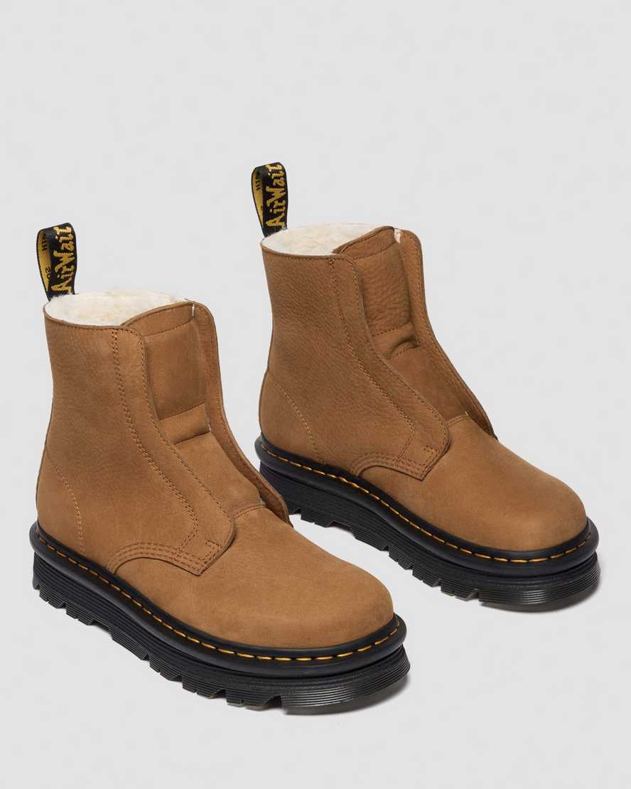 Zapatos de nobuk sin cordones