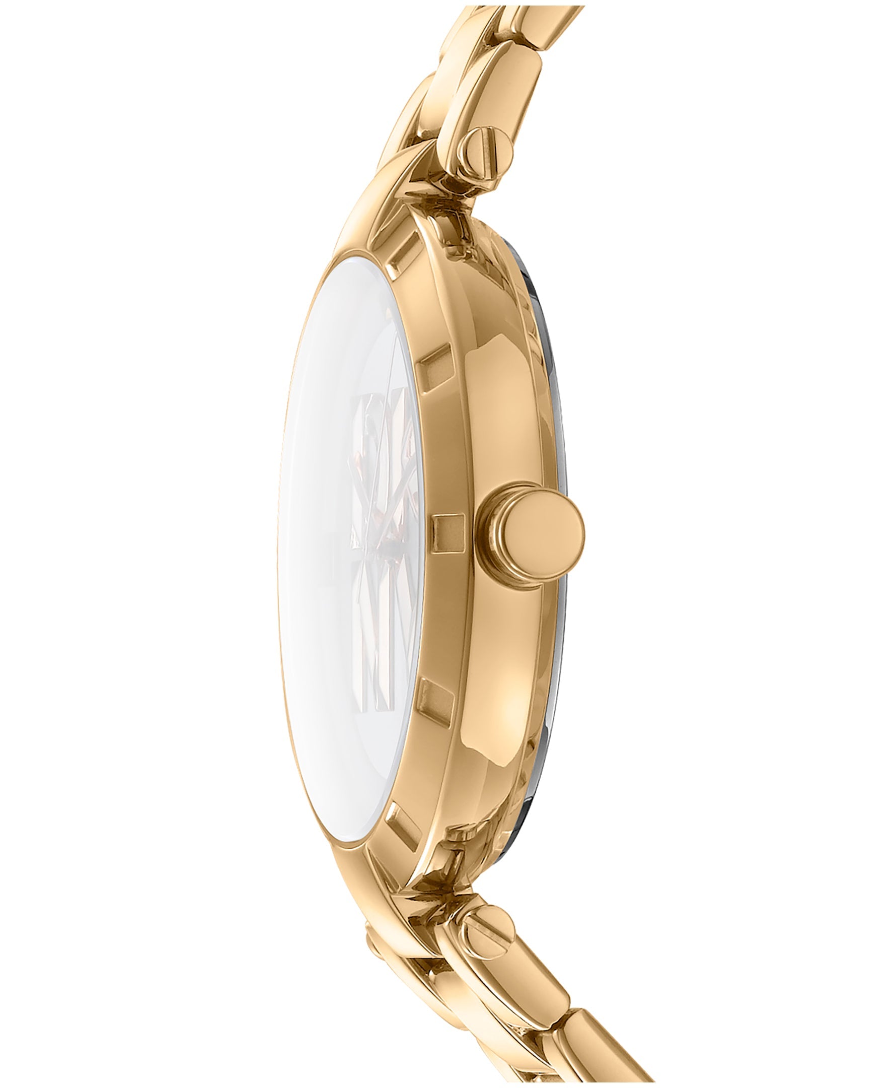 Reloj de mujer color blanco y plateado y dorado