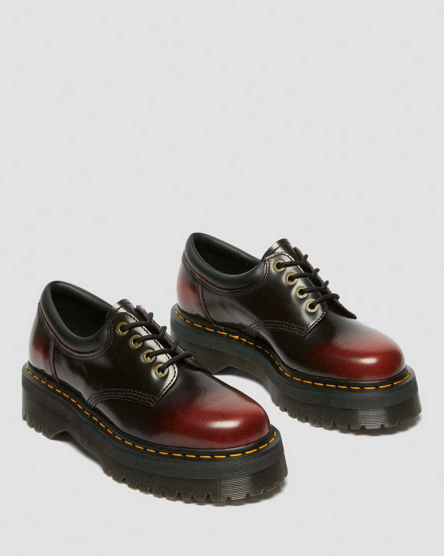 Zapatos de cuero con plataforma