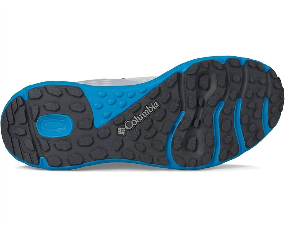 Zapatos de hombre color azul y gris