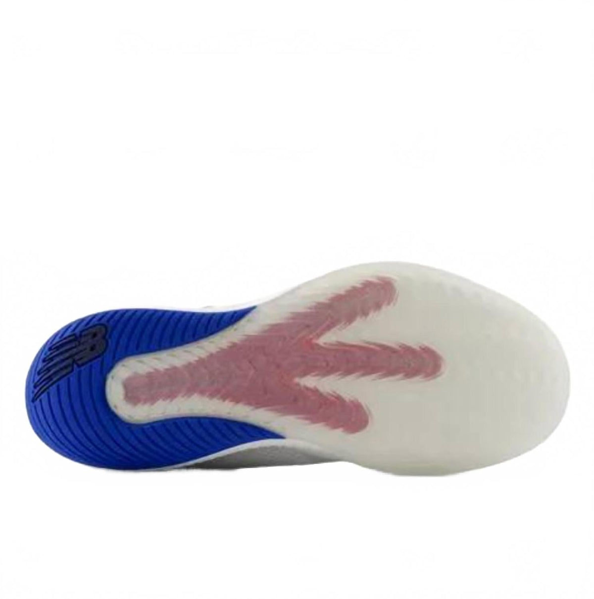 Zapatos de hombre color blanco y azul