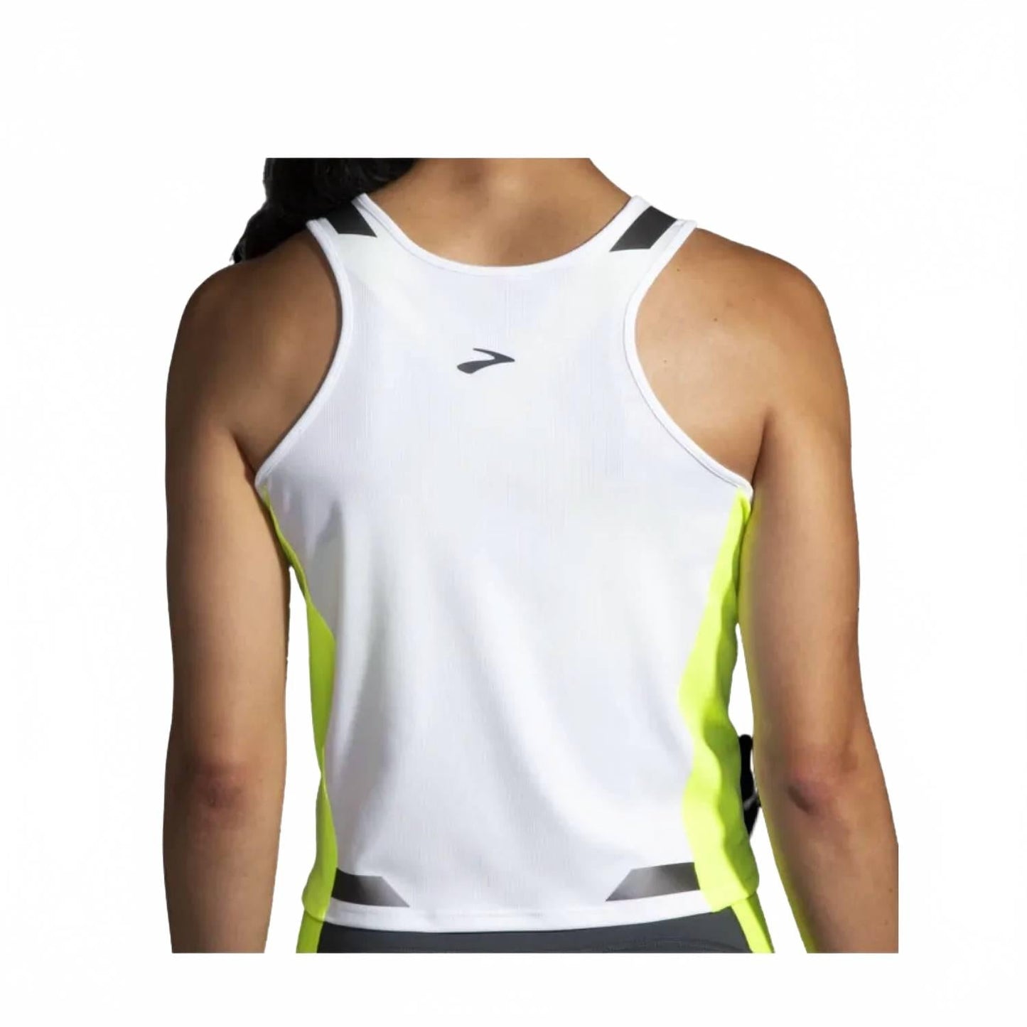 Camiseta sin mangas de mujer color blanco