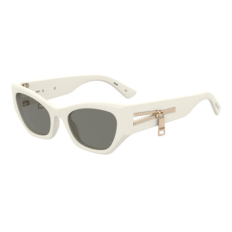 Gafas color gris y marfil