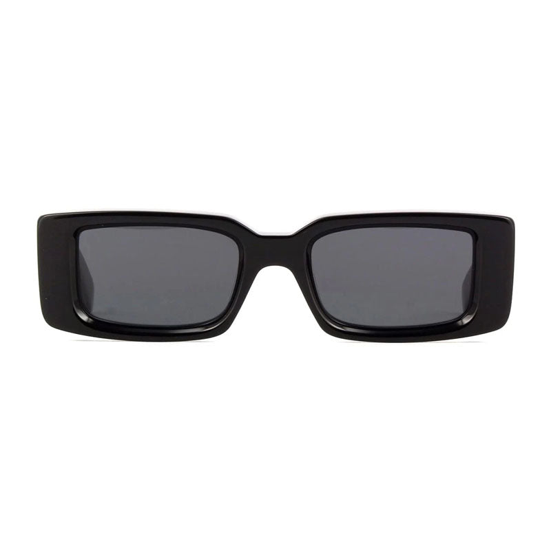 Gafas color gris oscuro y negro