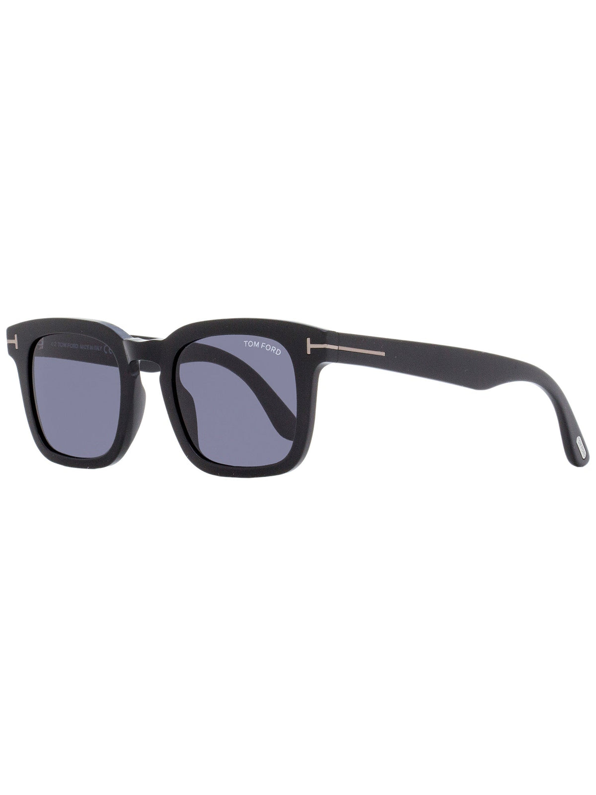 Gafas de sol de hombre de montura cuadrada 50 mm color negro
