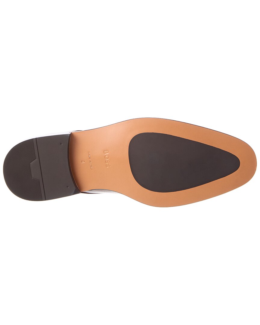 Zapatos de cordones de cuero
