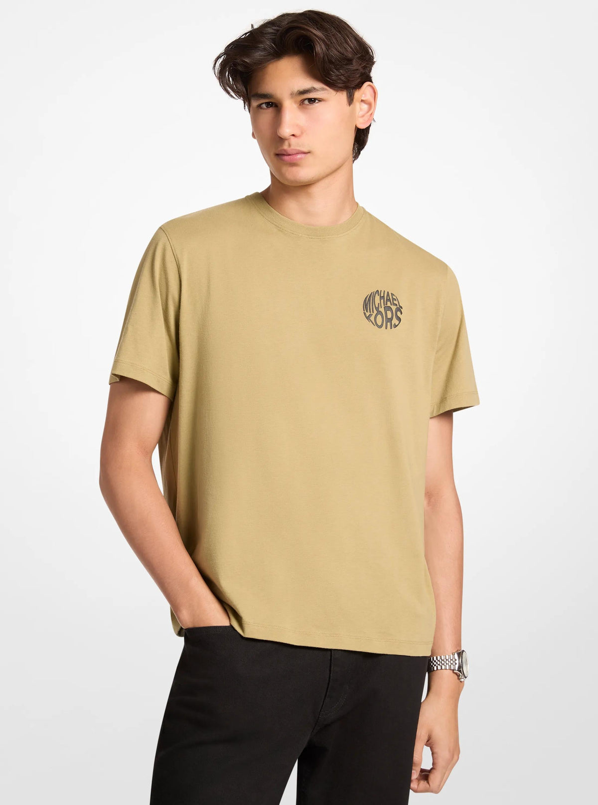 Camiseta de algodón con estampado