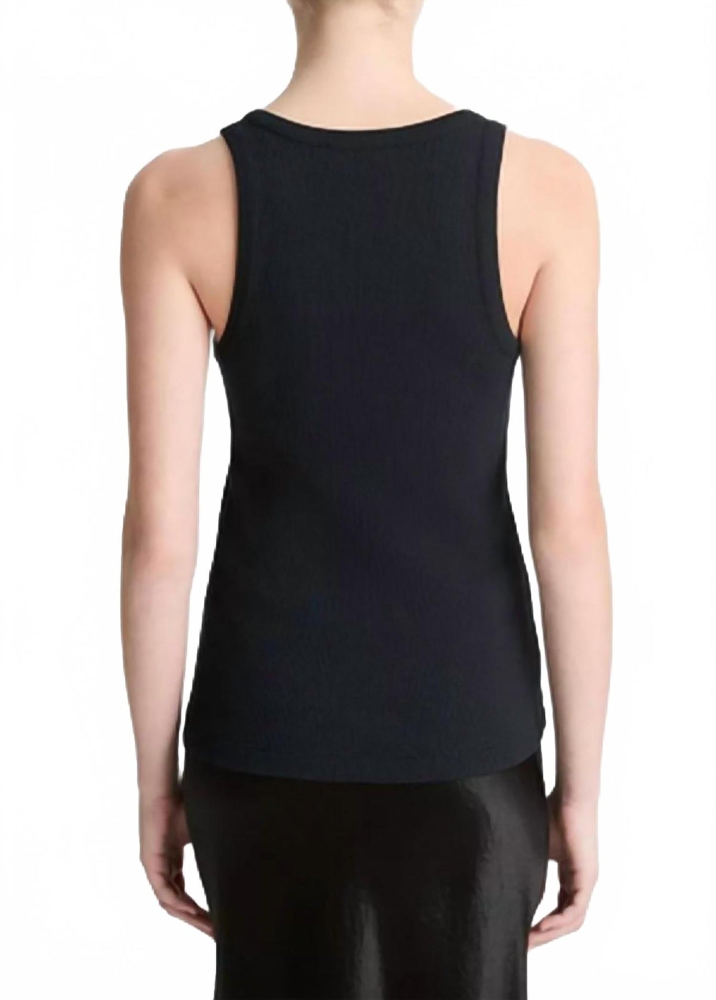 Camiseta sin mangas color negro