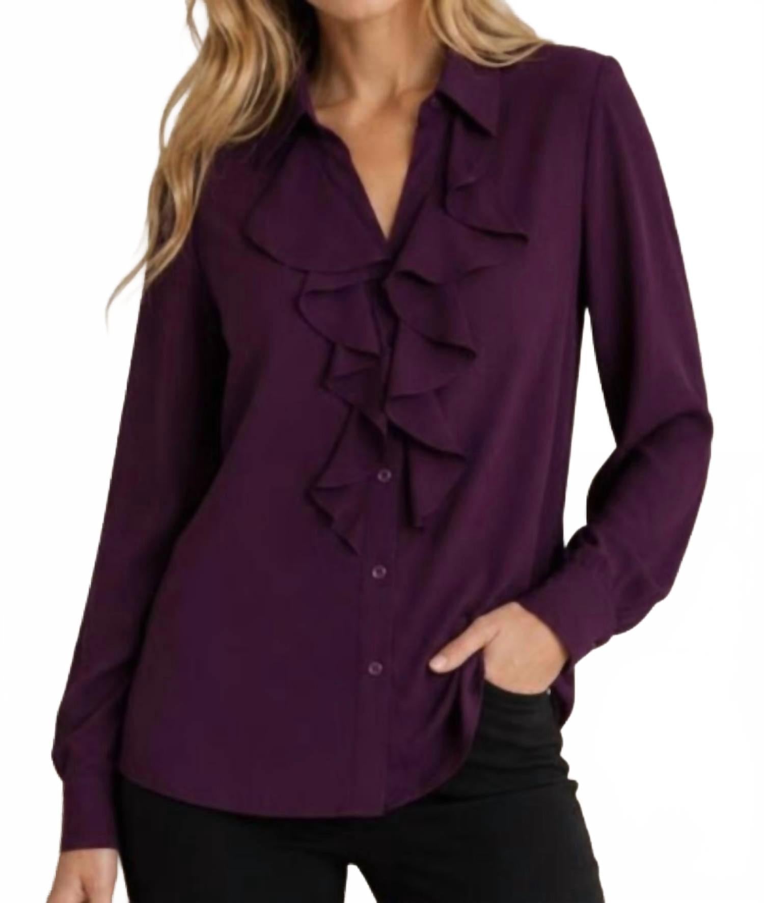 Blusa de manga larga con boleros
