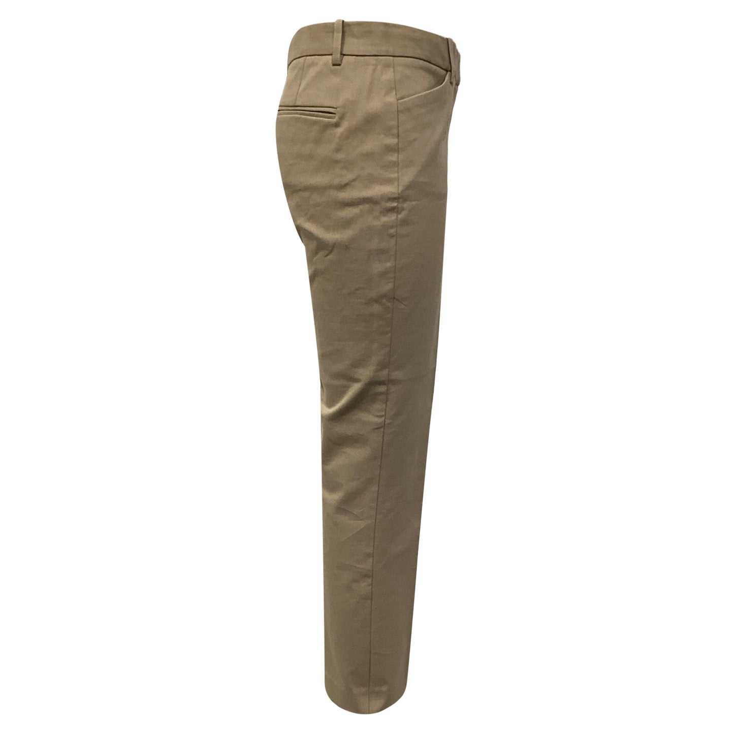 Pantalón de algodón color beige