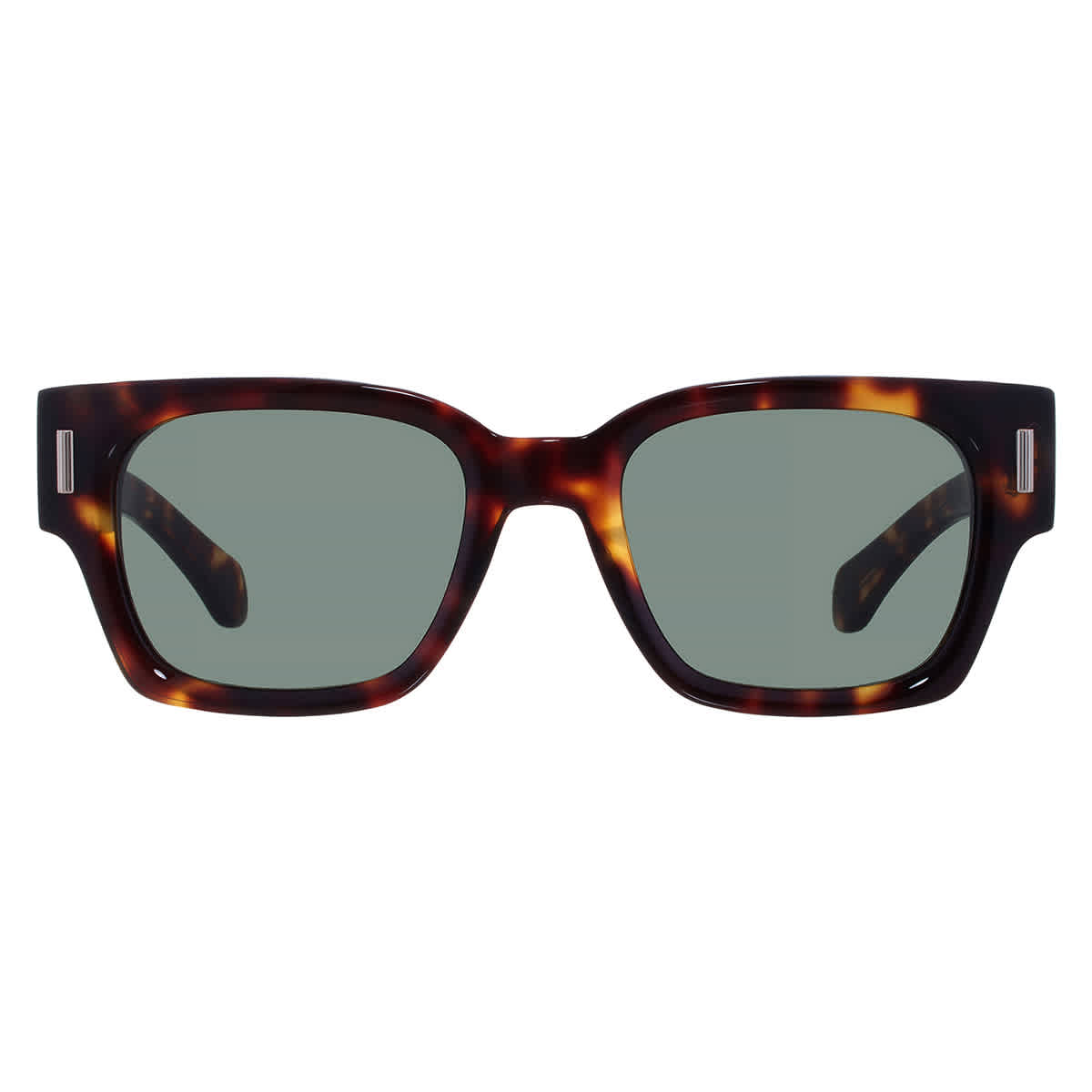 Gafas de sol de hombre de montura cuadrada color verde