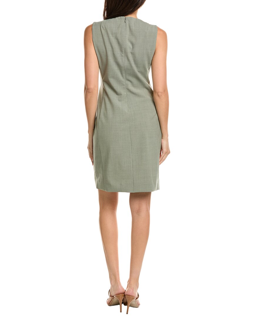 Vestido de mezcla de lana corto